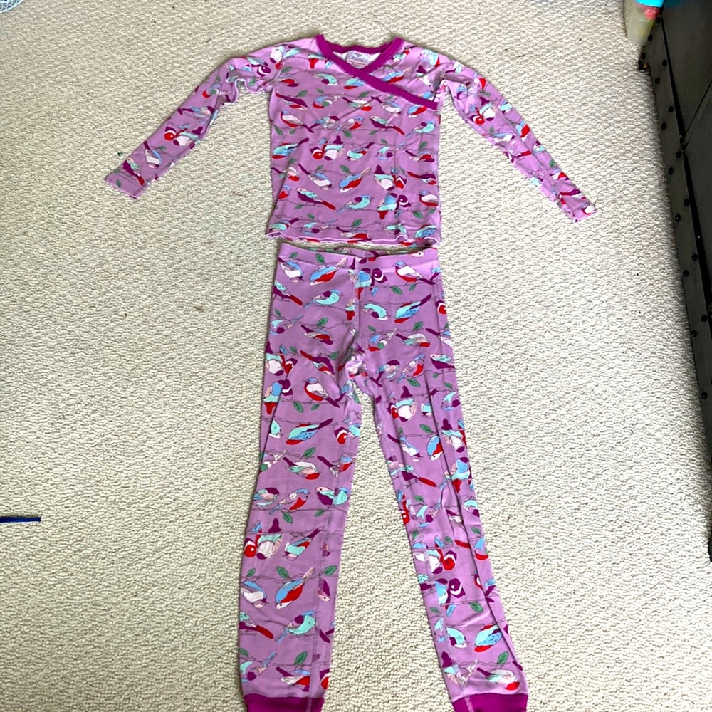 Girls bird pajamas